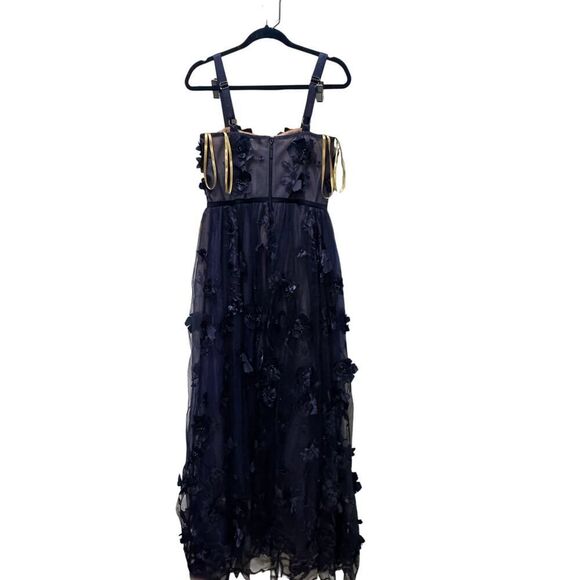 BRONX & BANCO Anastasia Navy Maxi Dress AUS 10/ us 6/M - Picture 11 of 15